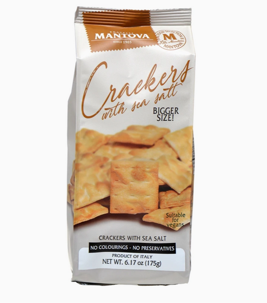 Mantova Crackers with Sea Salt