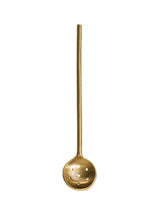 Brass Olive Spoon